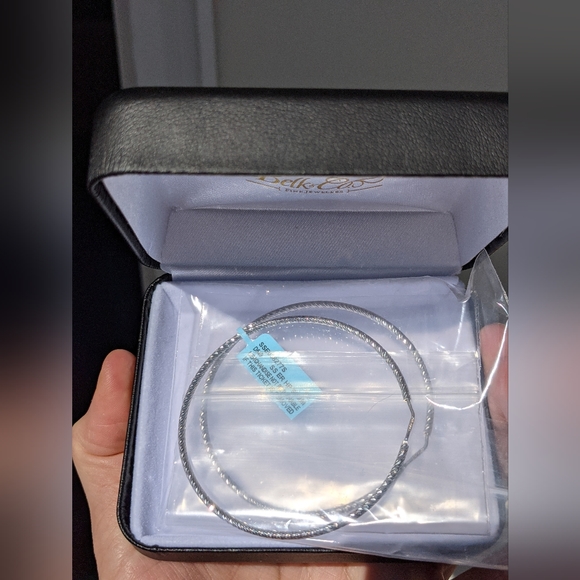 Sterling Silver Bracelet + Earrings 💎 Fine Jewelry Set - Picture 2 of 9